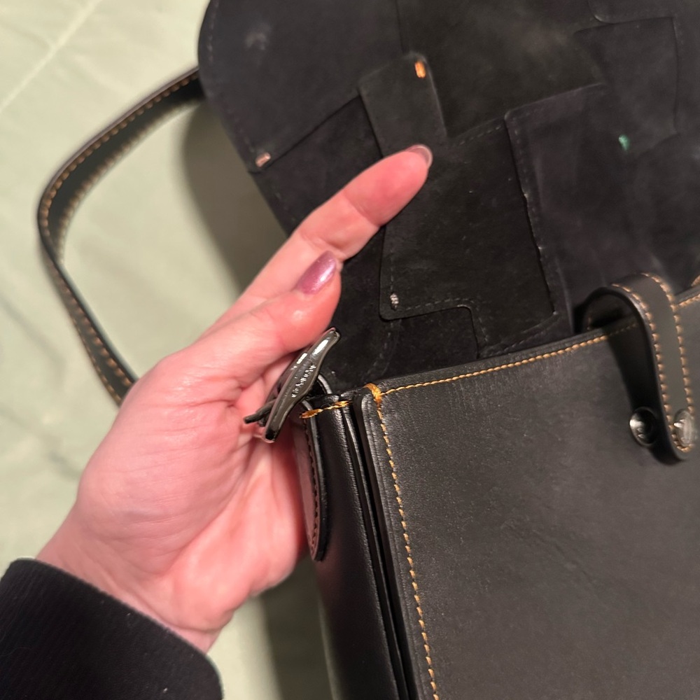 Coach 1941 Patchwork Saddlebag - image 10